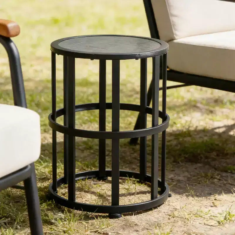 Christopher Knight Home Nadja Patio Modern Ceramic Tile Side Table