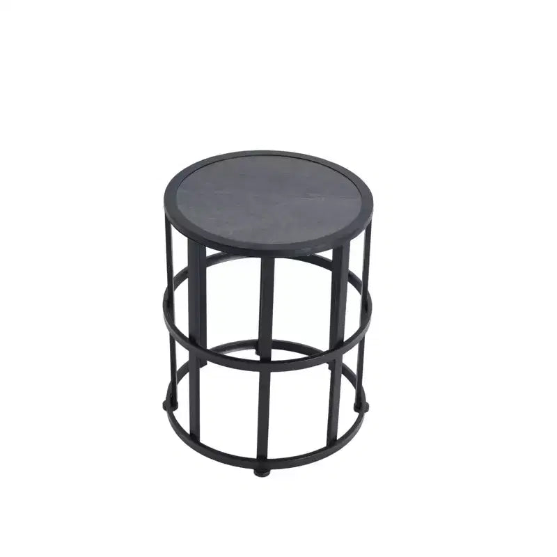 Table d'appoint en carrelage céramique moderne pour patio