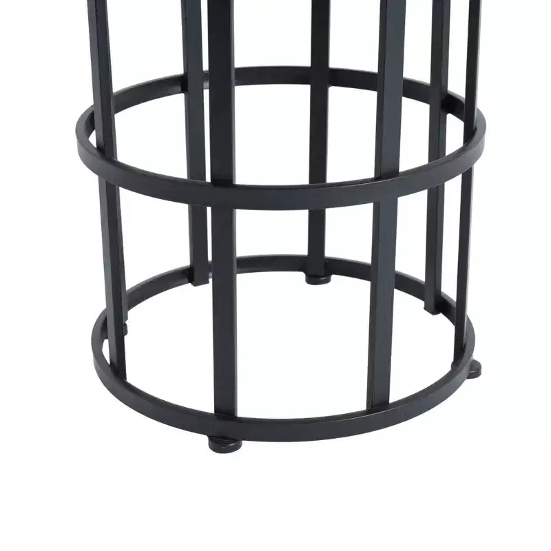 Table d'appoint en carrelage céramique moderne pour patio