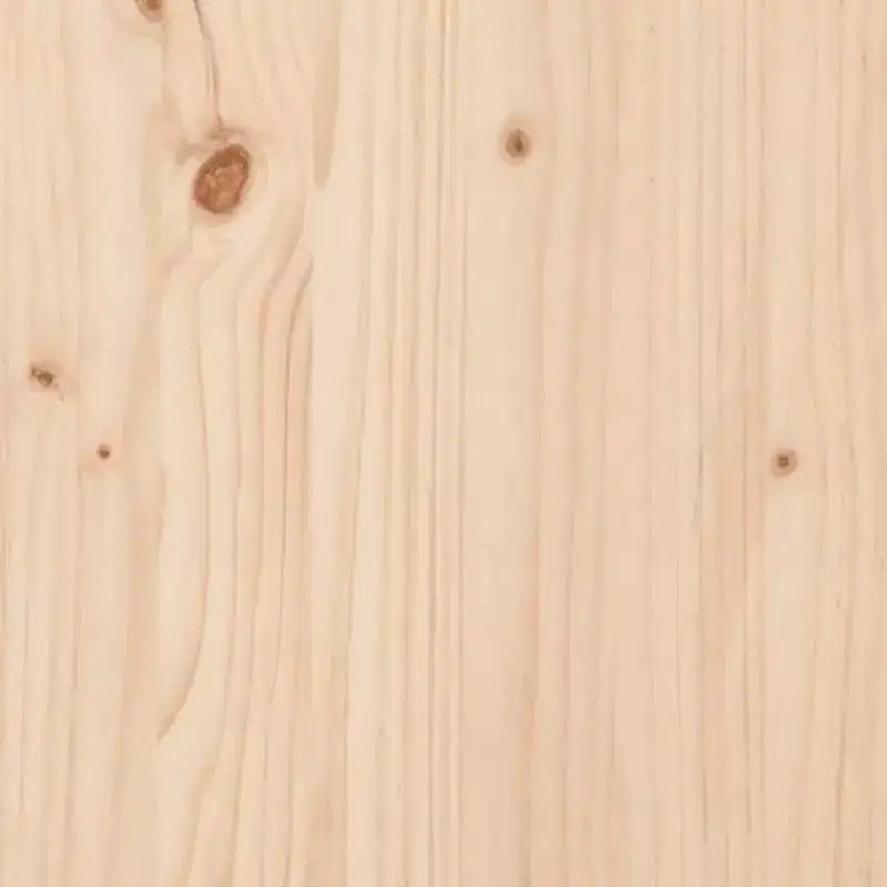 Jardinière décorative de patio, boîte à fleurs extérieure en bois massif de pin