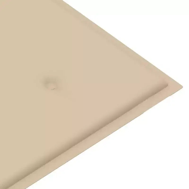 Banc coussin vert Bois d'eucalyptus massif 120 cm Ergonomique