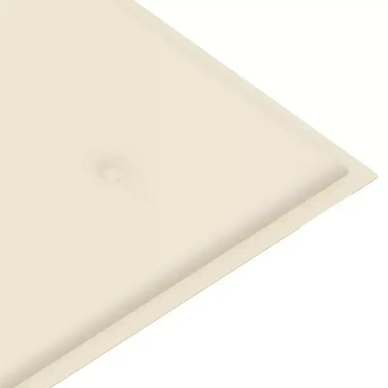 Banc coussin vert Bois d'eucalyptus massif 120 cm Ergonomique