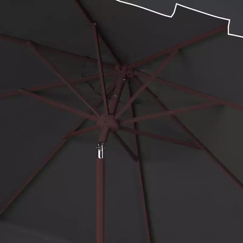 Parasol de marché rond de 3,35 m